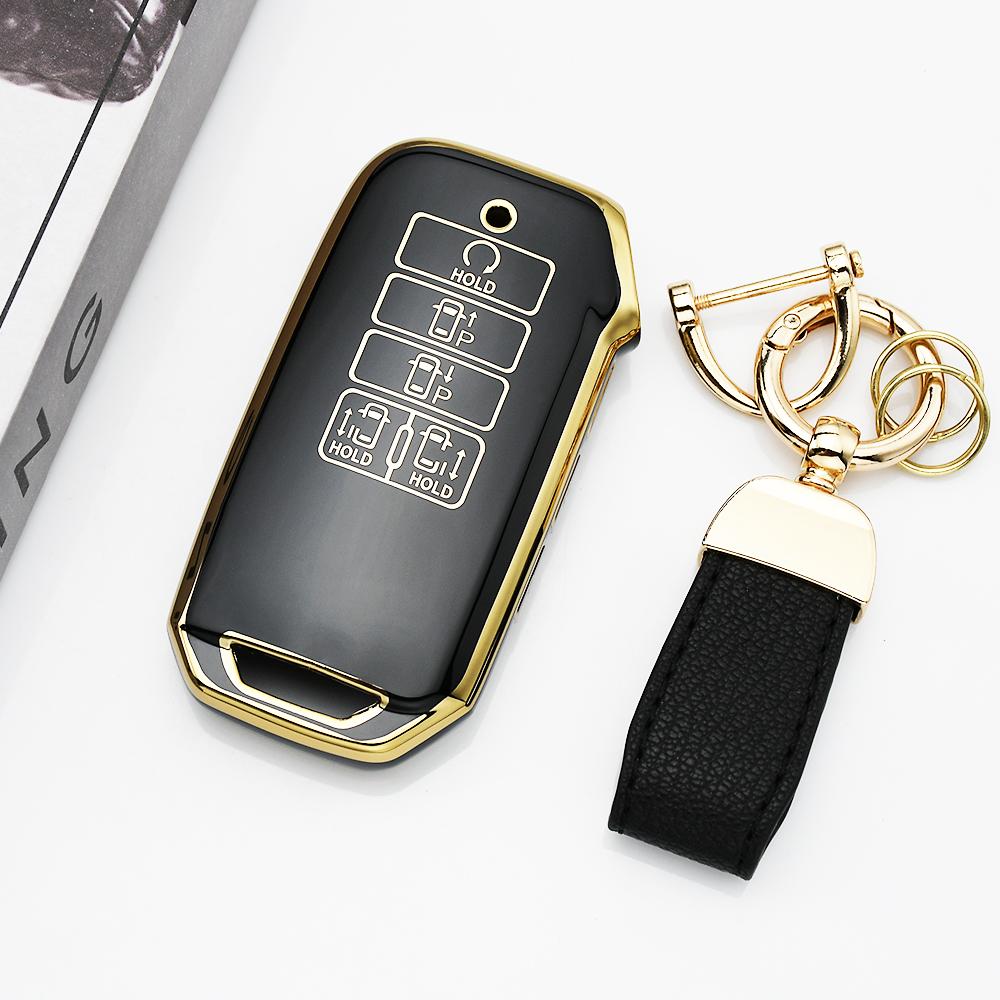 For Kia Carnival Sedona  Sorento Mq4 9Buttons Tpu Shell Fob Keychain Car Key Case Cover For Kia K7 K8 V6  Ev6 Dl3 K5