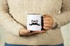 Inkdotpot Dad 11oz Ceramic  Coffee Mug Novelty Gift For Daddy Father  S Day Gift