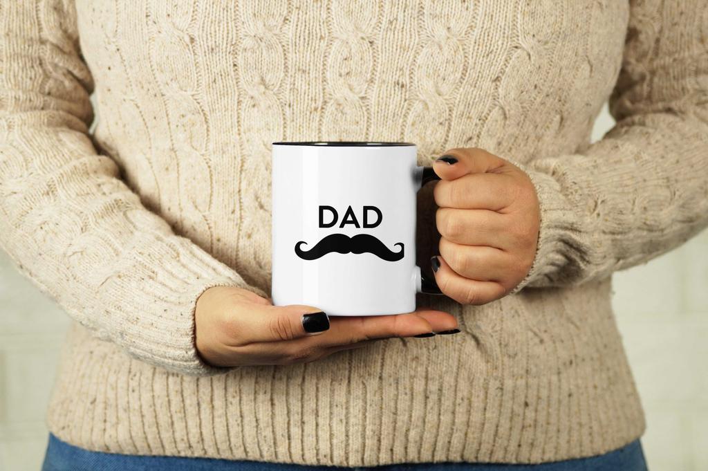 Inkdotpot Dad 11oz Ceramic  Coffee Mug Novelty Gift For Daddy Father  S Day Gift