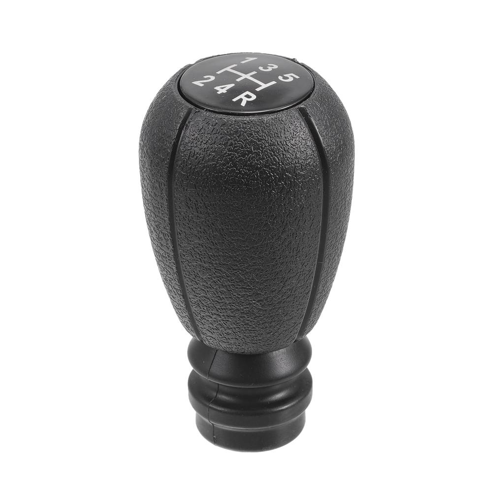 TUCKBOLD Manual Gear Shift Knob for Peugeot 306 Black Plastic 5-Speed 1994-2002 (1pc)