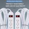 6 Outlet Power Strip US Plug 0.8/1M Multi Socket Extender with Switch Socket Overload For Home Office Travel Adapter