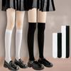 Kniekousen, spandex fluweel, effen kousen voor meisjes