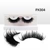 New Spike Real Mink Lashes High Quality 16mm 18mm 20mm 25mm Volume Fluffy Wispy Strip Lashes Suppliers Wholesale Mink Eyelashes