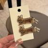 2Pcs Rabbit Barrette Non-Slip Hairpin New Bunny Hair Clips  Women