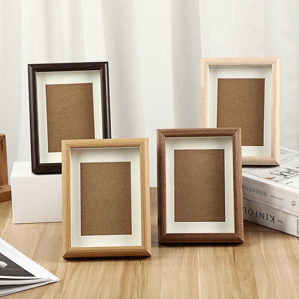 MDF Frame Floating Style Eco-friendly Handmade Minimalist Wood Decor Photo Frame Art Shadow Frame Box Landscape Painting Frame