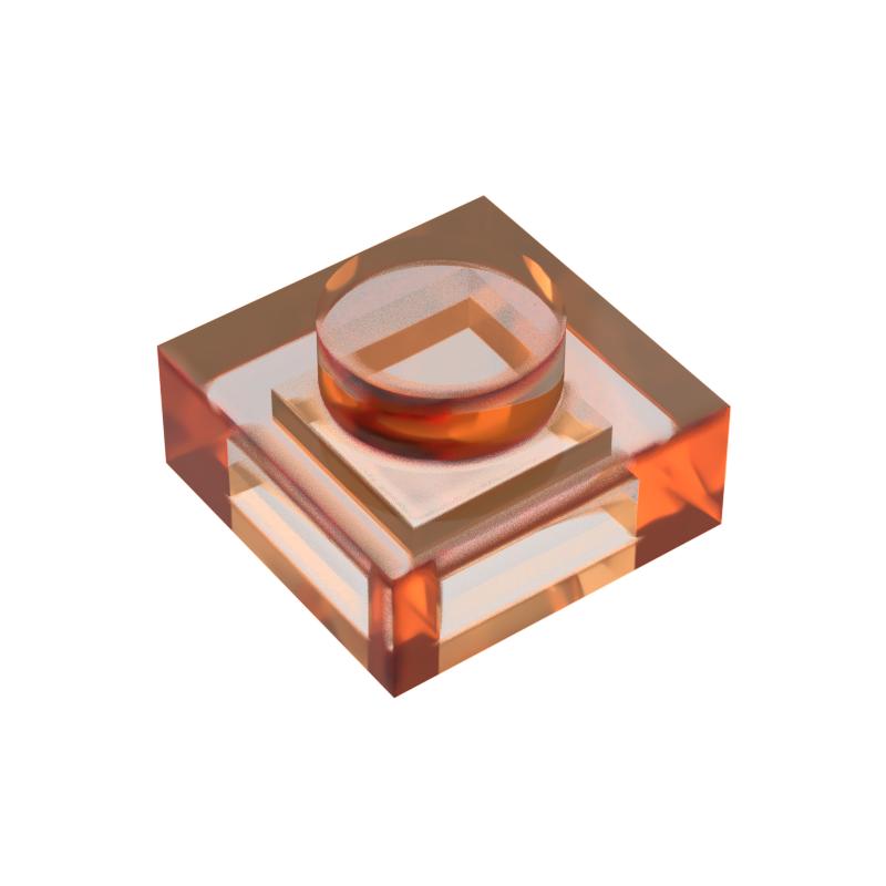 Rainbow Pig MOC Parts 3024 30008 Plate 1 x 1 Compatible Bricks DIY Assmble Building Blocks Particle Kid Puzzle Brain Toy Gift