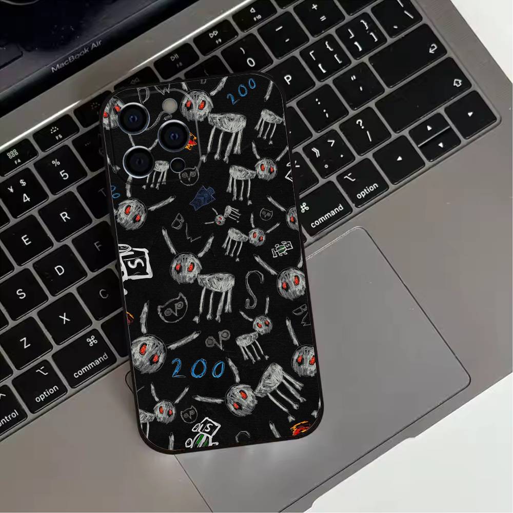 Rapper D-Drake Phone Case For iPhone 17,16,15,14,13,12,11 Plus,Pro Max,XS,Soft Silicone Black Cover