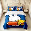 Miffy (1) Set da 3 pezzi morbido e confortevole un regalo ideale per familiari e amici Include una copripiumino e due federe