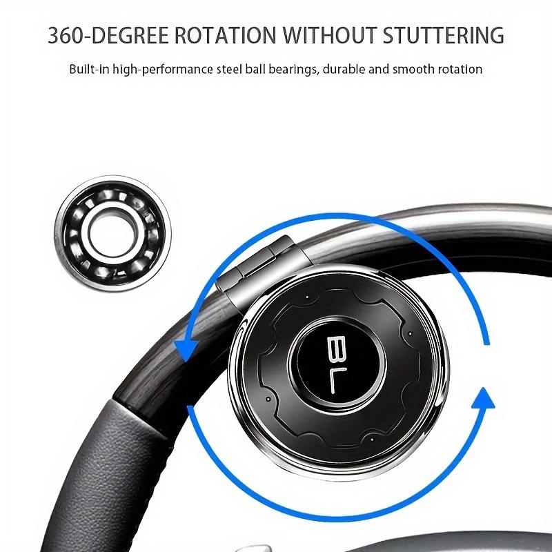 Car Steering Wheel Booster Ball Turning Spinner Knob Bearing Power Handle Rotating Universal Auto Accessories Labor Saving Kit