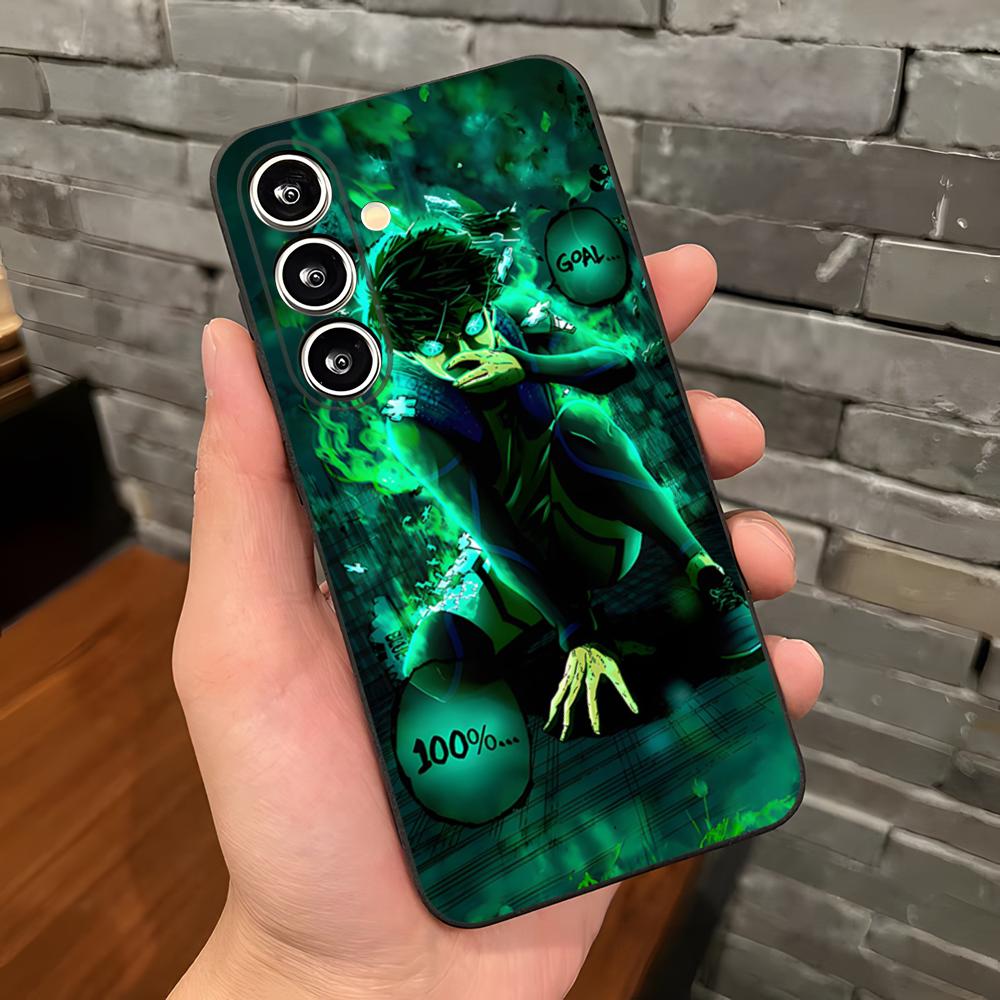 

Comics B-Blue Lock Phone Case For Samsung A25 A13 A33 5G A54 A36 A35 A56 A52 A14 Shockproof Soft Cover Samsung A12 4G