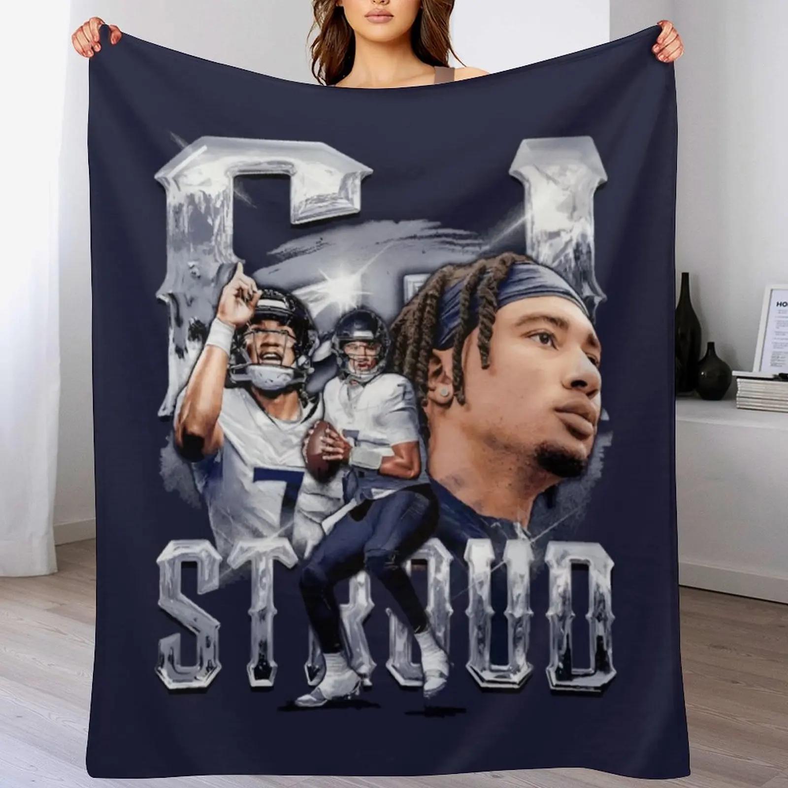Cj Stroud Throw Blanket Thin Soft Blanket for Summer Night Sleeping 102x76cm(40x30in)