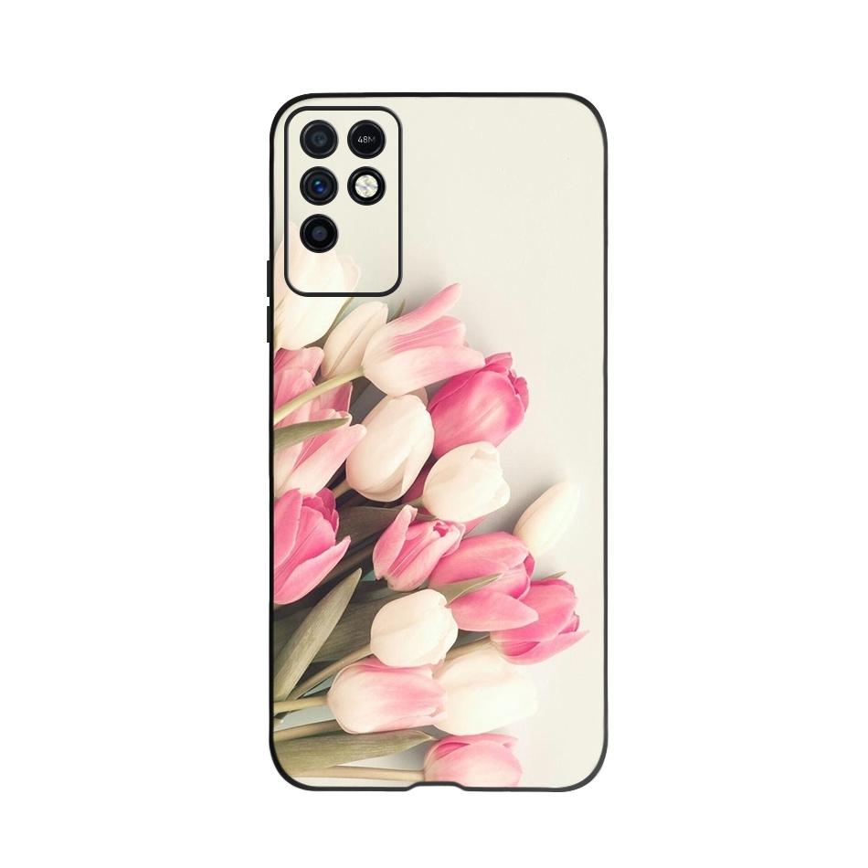 Phone Case For Infinix Note 10 Case 6.95" Soft Silicone TPU Back Cover For Infinix Note10 X693 Coque Cute Animal Fundas Bumper