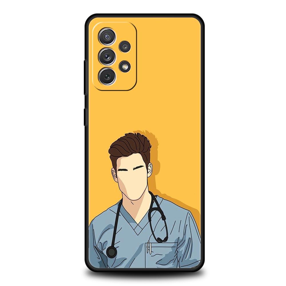 Doctor Nurse Medical Medicine Case for Samsung A51 A71 A21S A12 A15 A25 A31 A41 A23 A33 A53 A73 A05S A13 5G A35 A55 Cover
