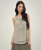 Auro Fog Halter Top [ Gray ]