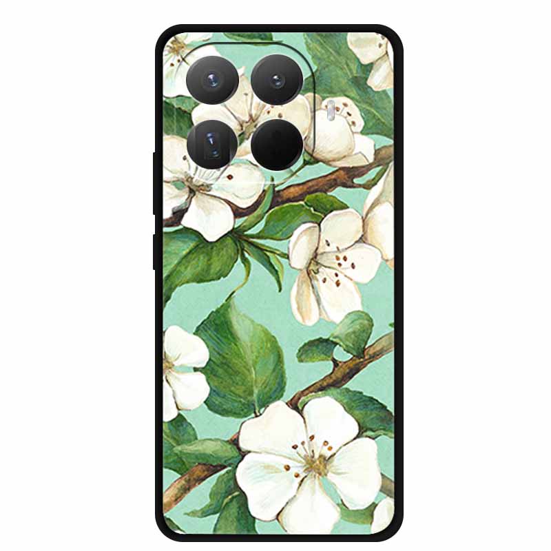 3D TPU Case For Xiaomi 15T 15 T 5G Relief Flowers Coque Embossed Blossoms Funda Silicone Soft Back Phone Cover For Xiaomi15T