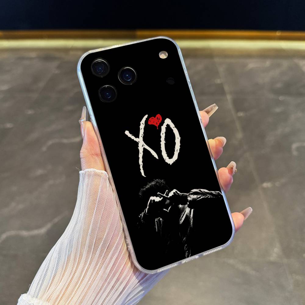 The W-Weeknd XO Phone Case For iPhone 17,16,15,14,13,12,11 Pro,Max,Plus,X,XS,XR,SE4,E Mini Transparent Soft Cover