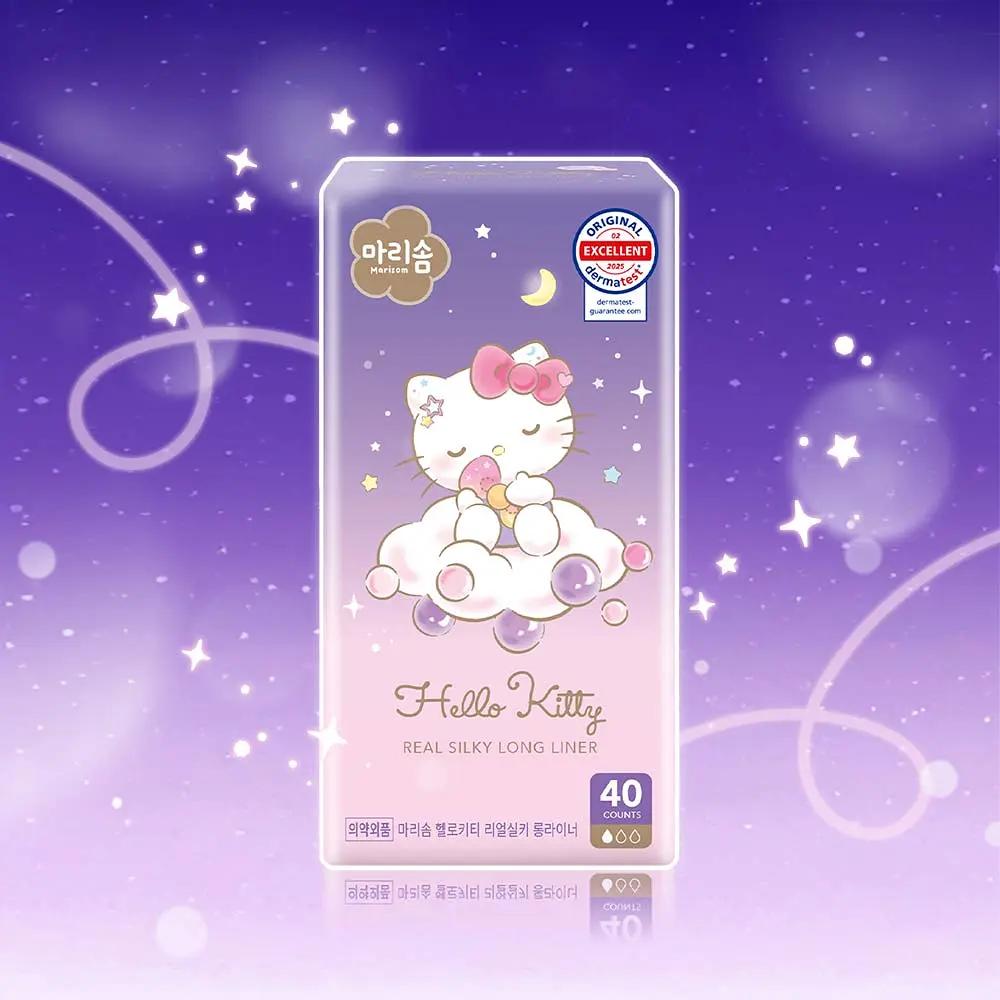 Marisom Hello Kitty Real Silky Long Liner 40P