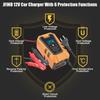 Car Battery Chargers,12V 6A Fully Automatic Battery Chargers Maintainer Trickle Chargers for Car Lead Acid Batteries