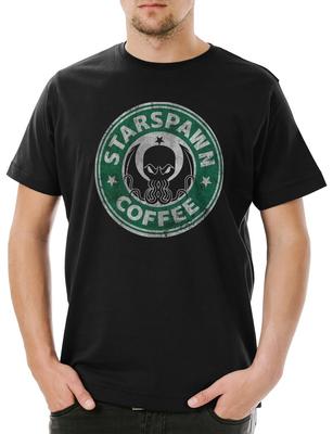 Starspawn Coffee Herren-T-Shirt Arkham Lovecraft 666 Miskatonic Spawn Call Obed