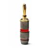 12 Stück Kupfer Bananenstecker Lautsprecheradapter 24K Vergoldeter Stecker