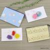 Kamiiso Japanese Washi Kimono Beauty Kaishi Set of 5 Ball with Spring and Autumn Nandina and Strawberry 20 sheets per pack (Japanese Paper) (Crane,
