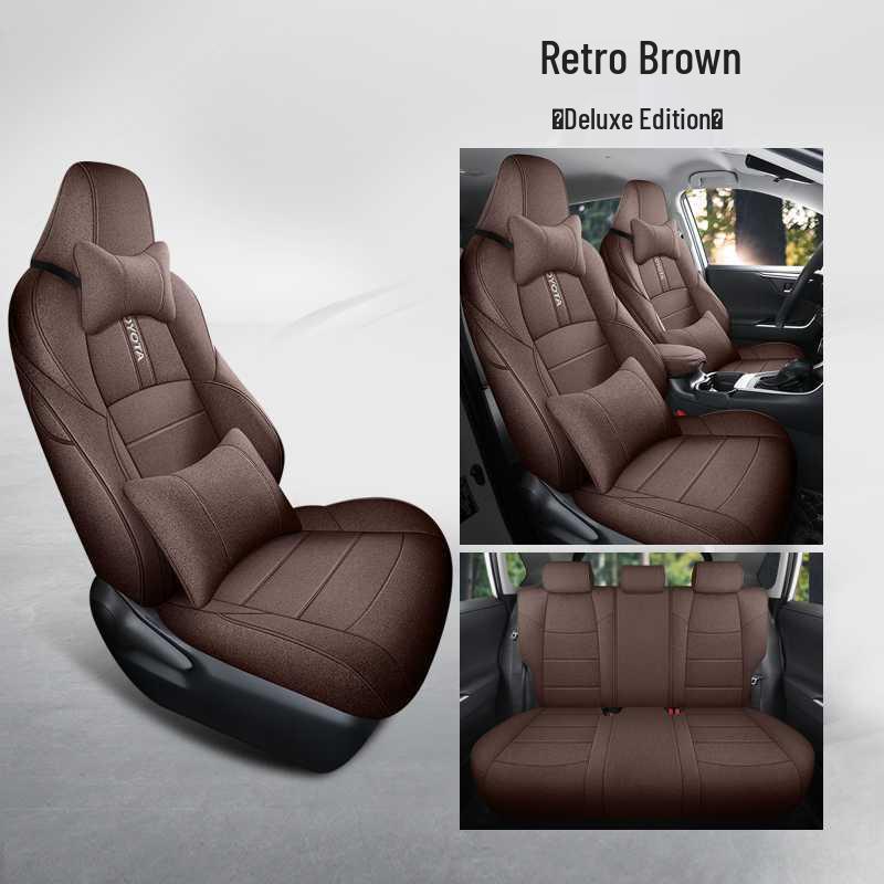 All-Season Breathable Full-Coverage Seat Covers for Toyota Highlander