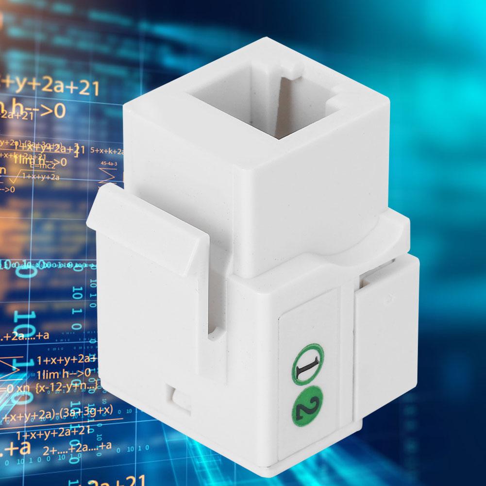 5PCs Telephone Voice Module Network Wiring Accessory Single Port RJ11 Cat 3 with Dust Cover