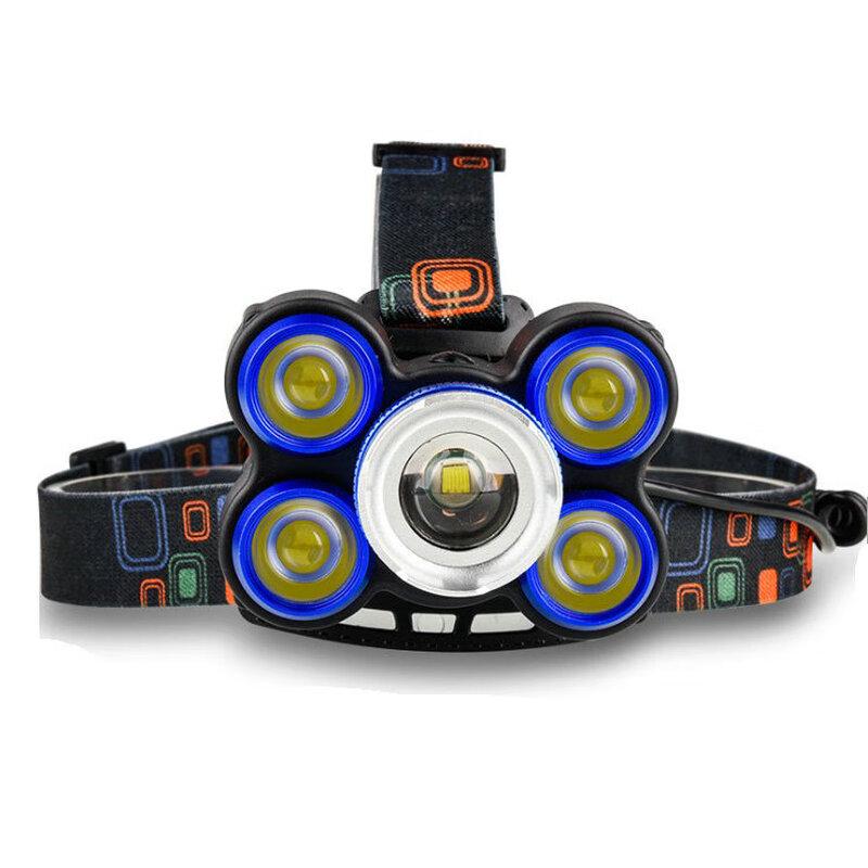 Nufeng Rechargeable 5-Head Fishing Headlamp