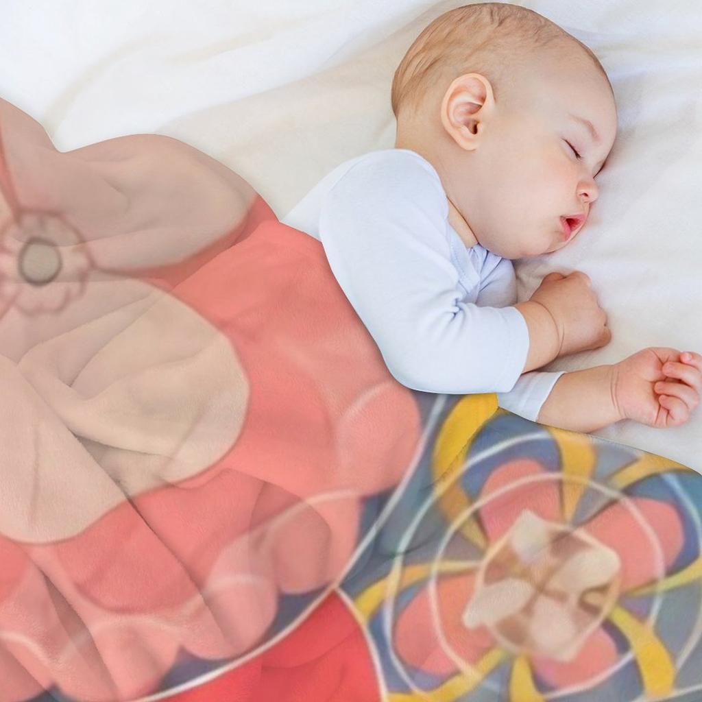 Coperta Hilma af Klint Tessuto Flanella Biancheria da letto mercoledì regali di Natale Coperte
