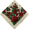 70*70Cm Russian Square Scarf Women Luxury Floral Print Bandana Lady Headband Scarves Babushka Handkerchief Head Wraps