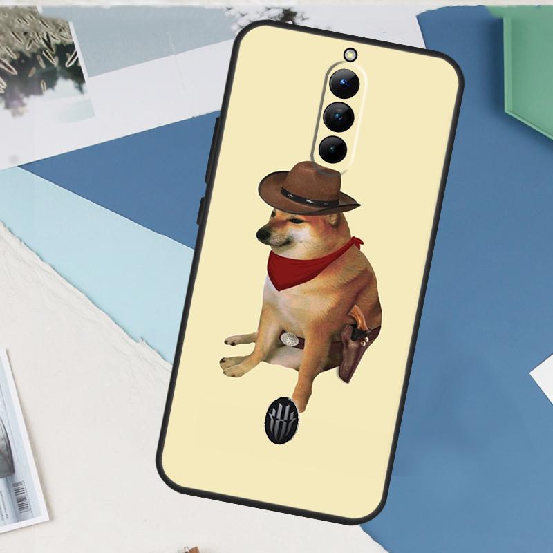 Funny Cheems Doge For Nubia Red Magic 10 Pro Plus 6 7 8 9 Pro 6S 7S 6R 5G Case For RedMagic 8S 9S Pro Plus