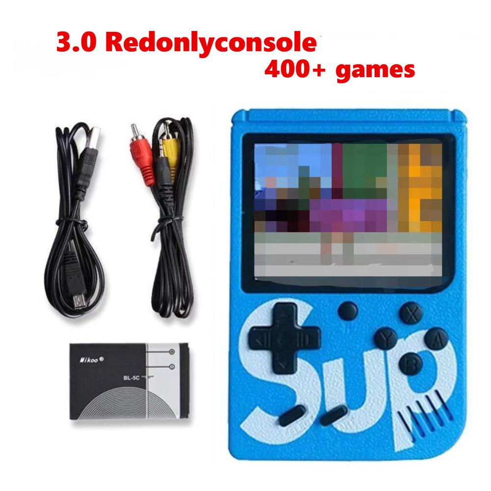 Retro Tragbare Mini Handheld Videospielkonsole 8-Bit 3,0 Zoll LCD Farbe Kinder-Spielplayer Eingebaute 500 Spiele Für Kind Weihnachtsgeschenk