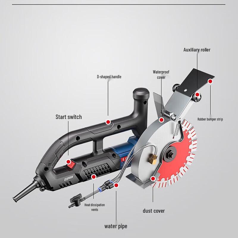 

Dongcheng Brushless Electric Wall Chaser CN plug (adapter included)