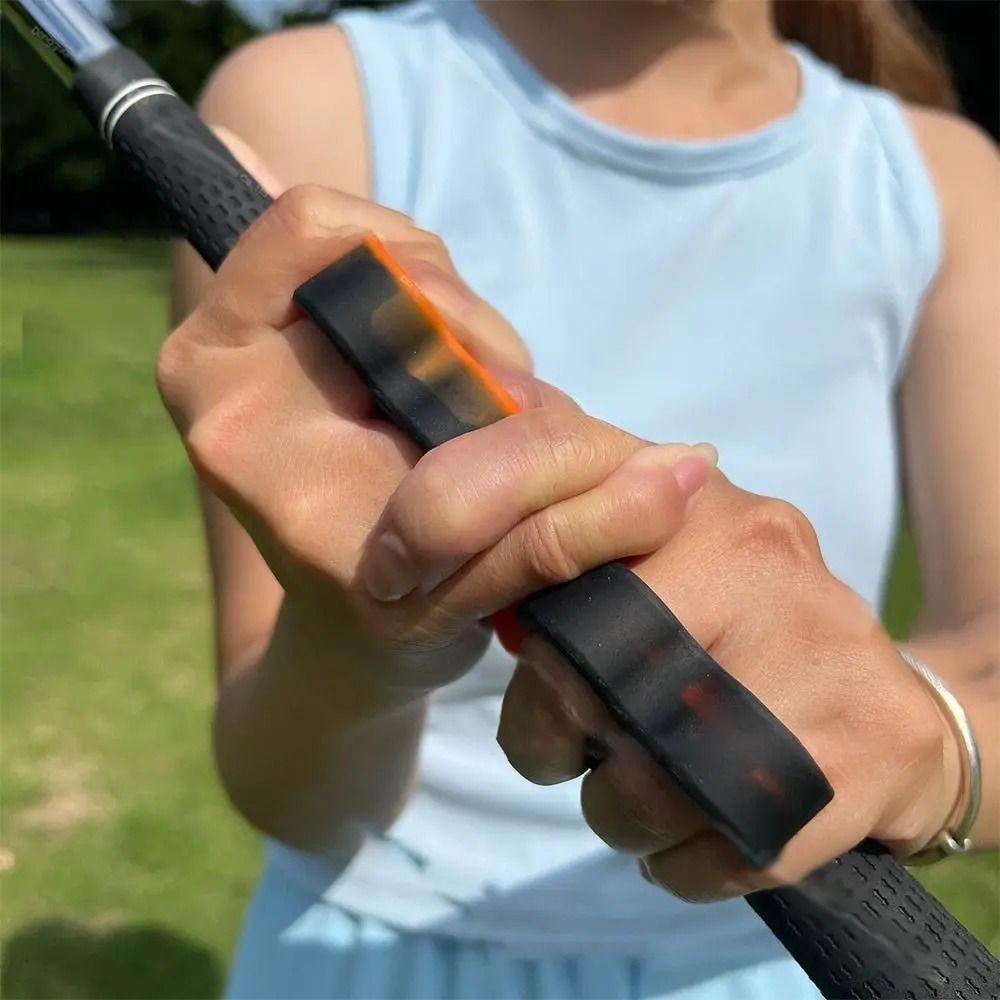 2 pcs Correct Posture Golf Club Grip Trainer Grip Training Aids Outdoor Indoor