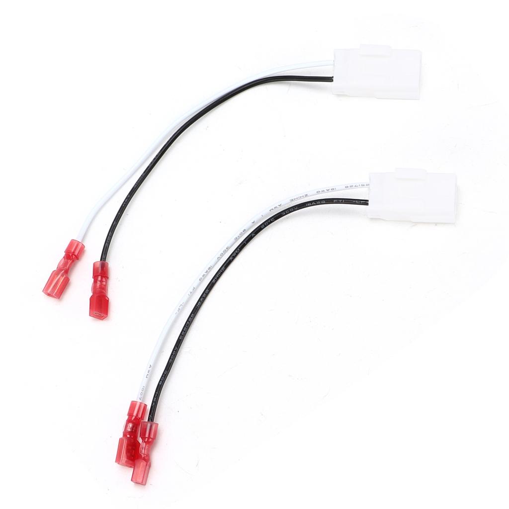 2pcs Car Speaker Wiring Harness Adapter Plug Stereo Connector Auto Tweeter Modification Replacement for Ford