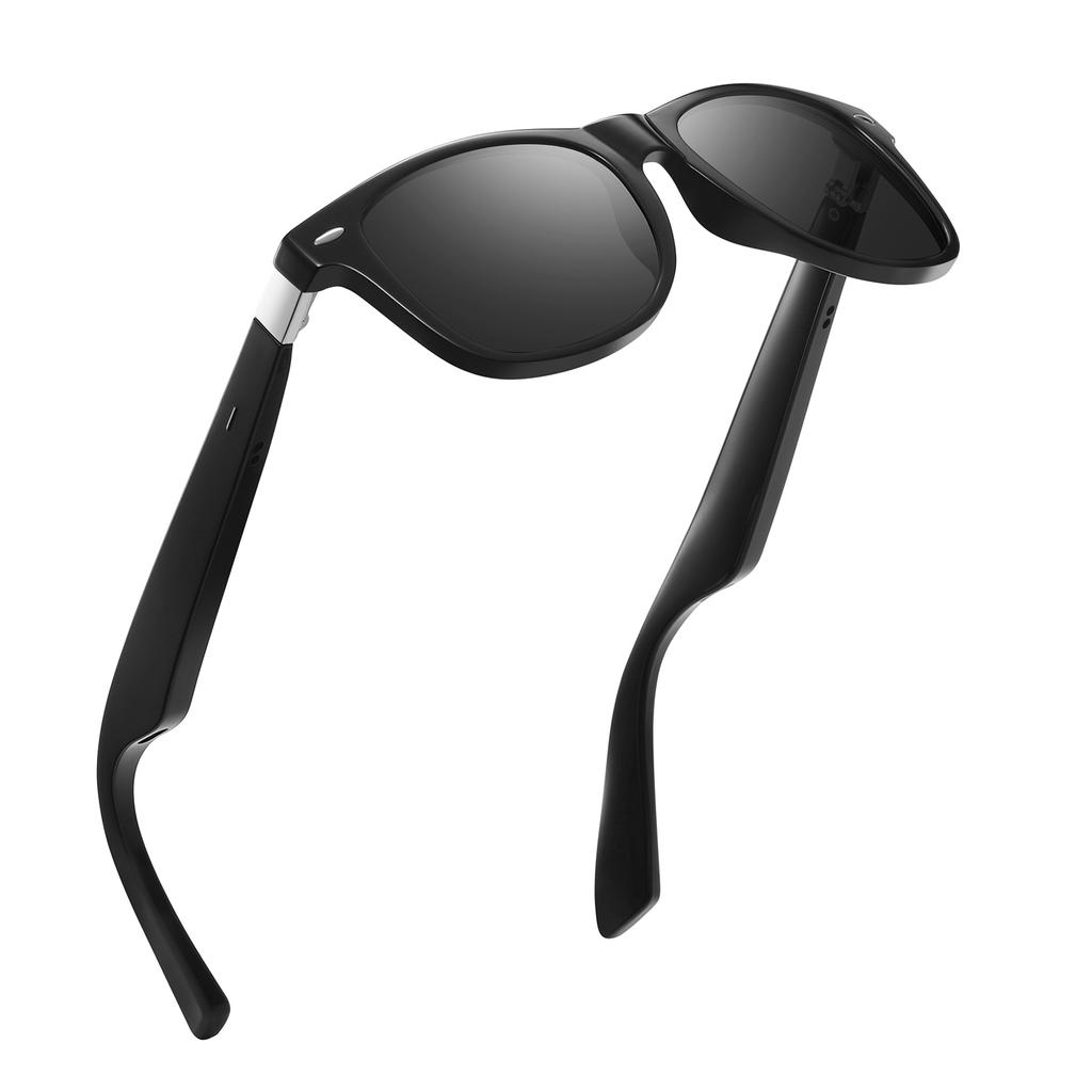 Smart BT5.4 Glasses with Open Ear Audio, HD Calls, 7H Playtime, Touch Control, Voice Assistant, Stylish Sunglasses for