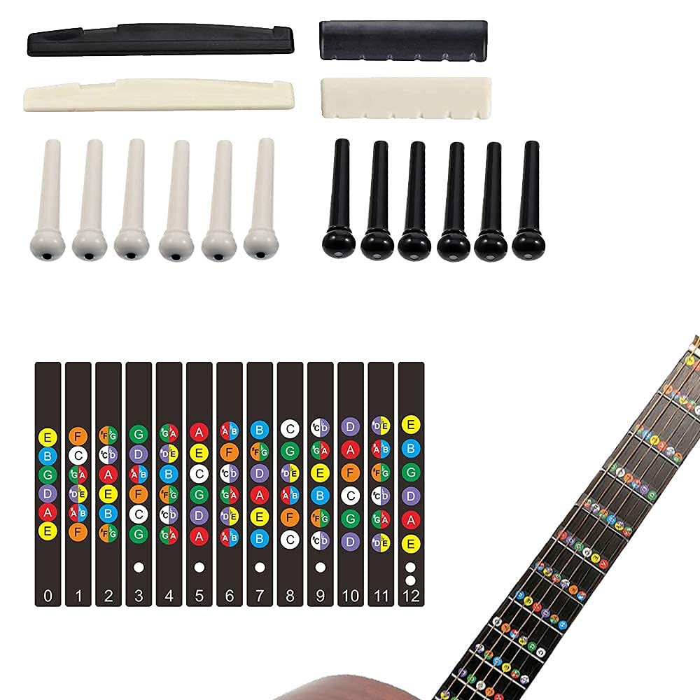 YWHWLX Guitar Maintenance Repair Guitar Repair Guitar Cleaning Care Tool Set for Acoustic Electric Perfect Gift for Music and String Instrument Lovers