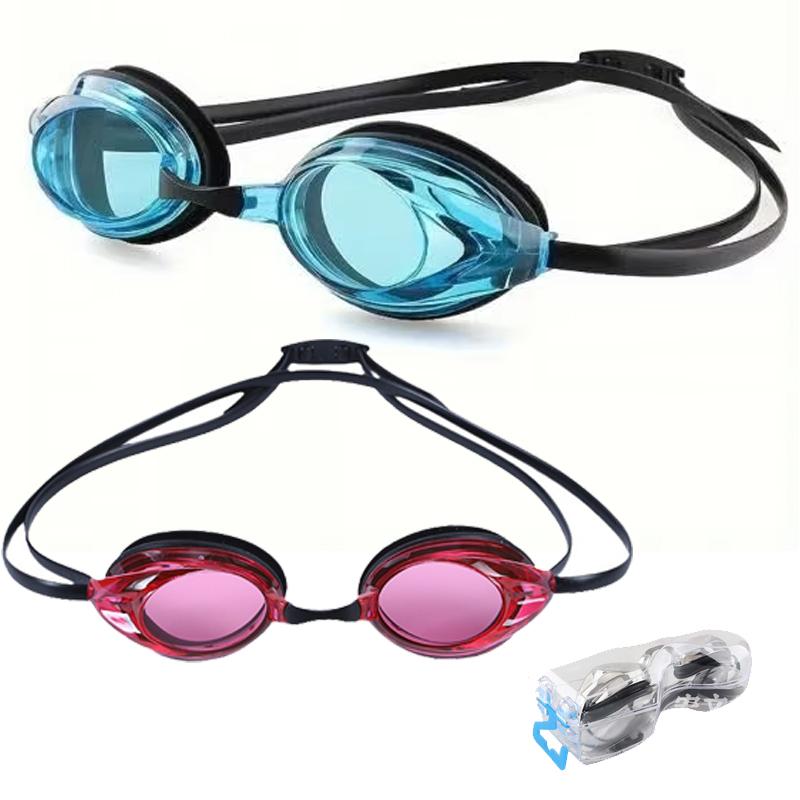 Oem Customizable Advanced Racing Swim Goggles For Adults High Definition Waterproof Competition Goggles