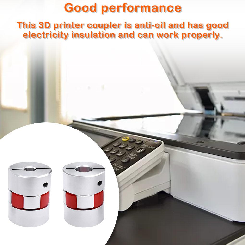 Universal 3D Printer Torx Couplers Flexible Shaft Coupling Motor Connectors Printing Machine Repair Upgrade Modification