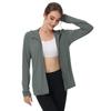Women's UPF Sun Shirts  Jacket UV Zip Up Hoodie Long Sleeve Summer Ice Silk Outdoor With Pockets