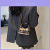 2024 Autumn Winter New Arrival Cute Mini Plaid Crossbody Shoulder Bag For All Genders