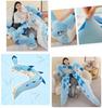 Large Blue Dragon Plush Toy Stuffed Animal Pillow Doll For Girls Wholesale