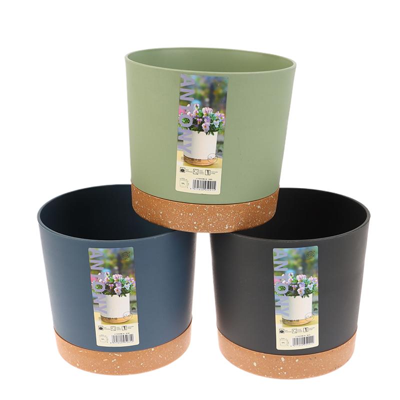 Sukkulenten Pflanztopf Rund Doppelschichtig Grün Pflanze Blumentopf Sukkulenten Kleiner Blumentopf Für Kaktus Mit Abzugsloch Töpfe