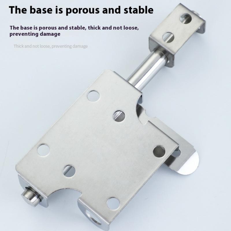 1 Set Solid Sliding Bolts Latch Hasp Stainless Steel Door Latch Home Hardware Gate Safety Toilet Door Lock