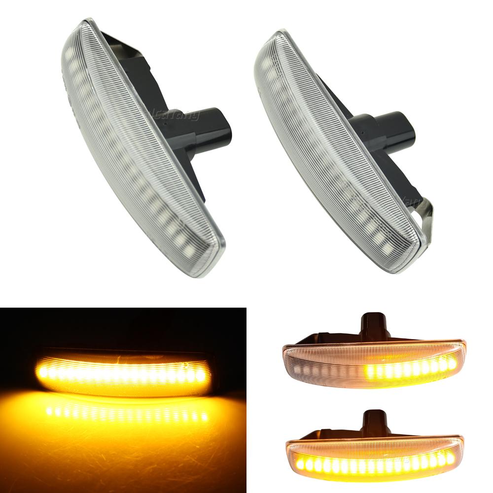 Dynamic Blinker LED Side Marker Turn Signal Light for Rover Sport L320 Land Rover LR2 Freelander 2 L359 LR3 LR4 Discovery L319