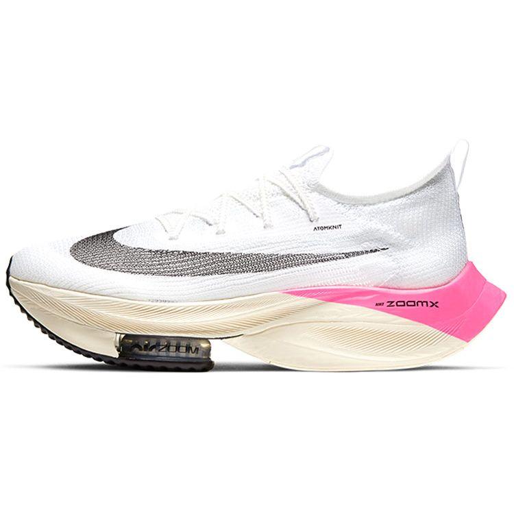 

Nike Air Zoom Alphafly Next% Элиуд Кипчоге 1:59:40 Мужских Кроссовок White Pink-Blast Pure-Platinum DD8877-100