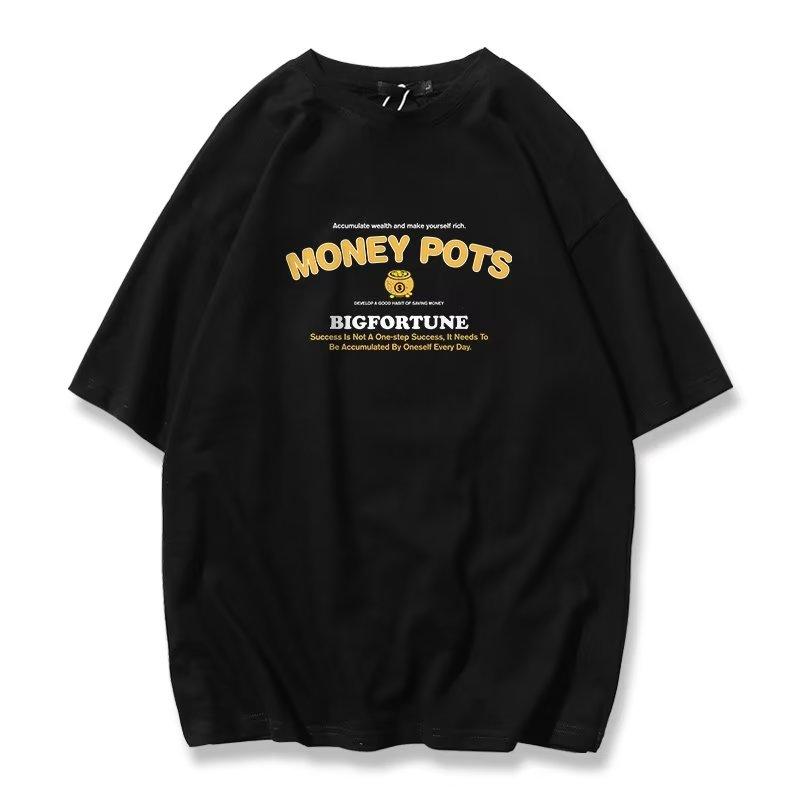 

M-8XL мужские футболки с короткими рукавами футболка с буквенным принтом мужские свободные топы с графическим рисунком с круглым вырезом модные мужские футболки в стиле ретро