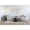 Round Coffee Table 70x45 Cm Brown Oak Decor