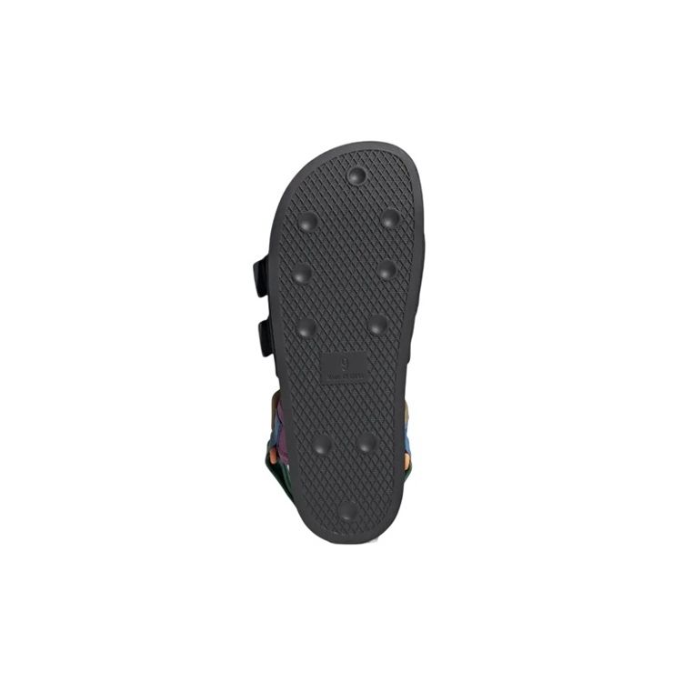 Adidas Adilette Sandal 4.0 Black Bold Green Unisex Sneakers Core-Black Carbon H03417