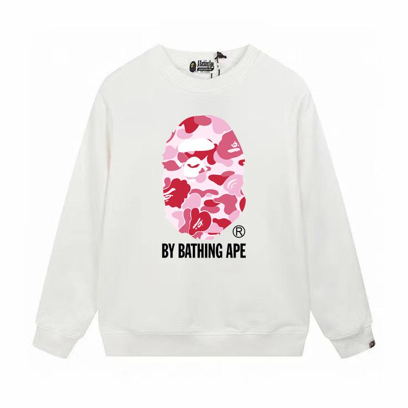 Herrtröja med lång ärm, boktryck och frotté - Höst/Vinter Casual Pullover Trendig Topp